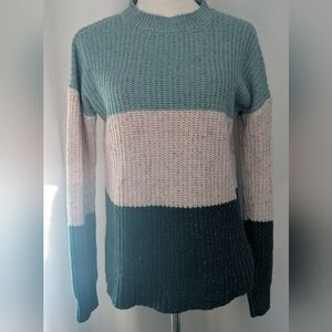 Colorblock Knit Sweater